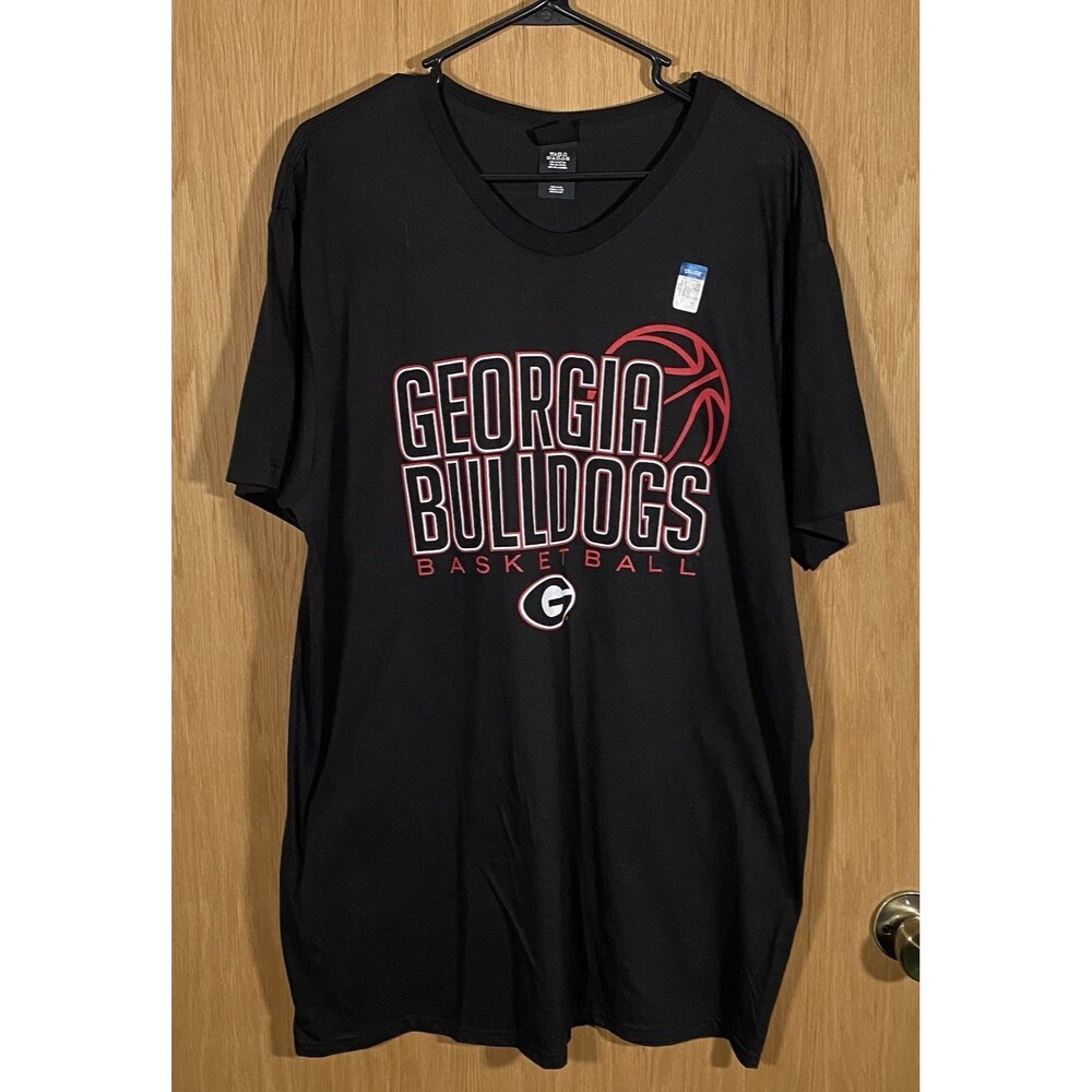 Georgia Bulldogs College Basketball T-Shirt Men's XL Athletic Basic Cotton NWT